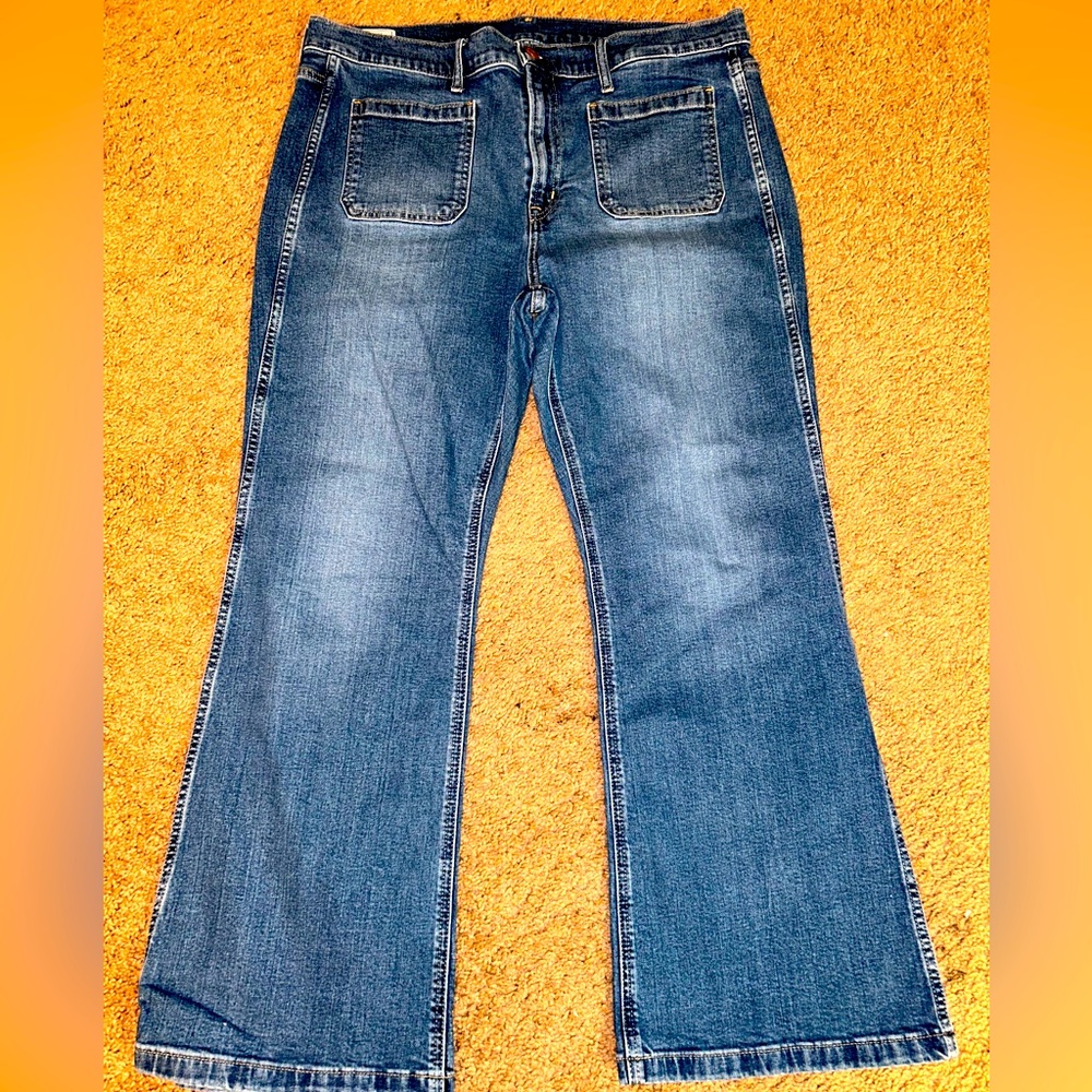 GAP Flare High Rise Jeans (Sz 34 / 18P)